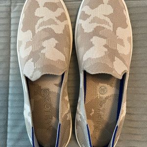 Rothy’s sand camo sneakers